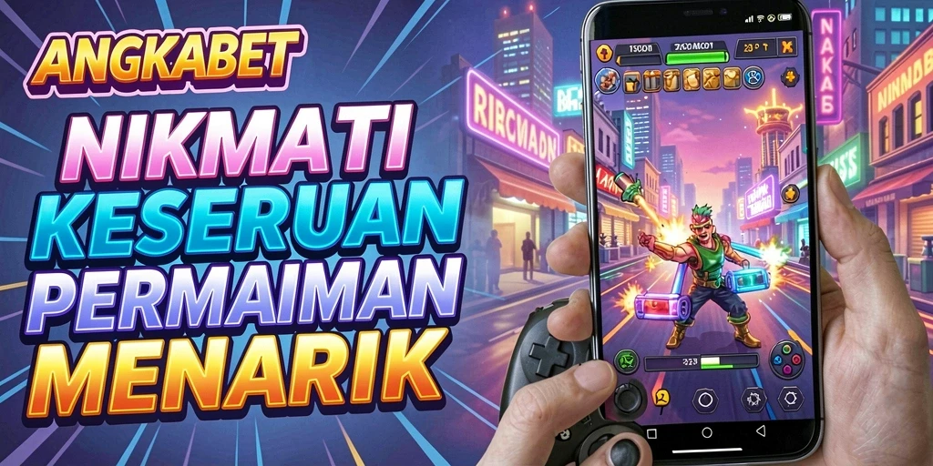 Tampilan gameplay menarik dari ANGKABET dengan berbagai tantangan seru.