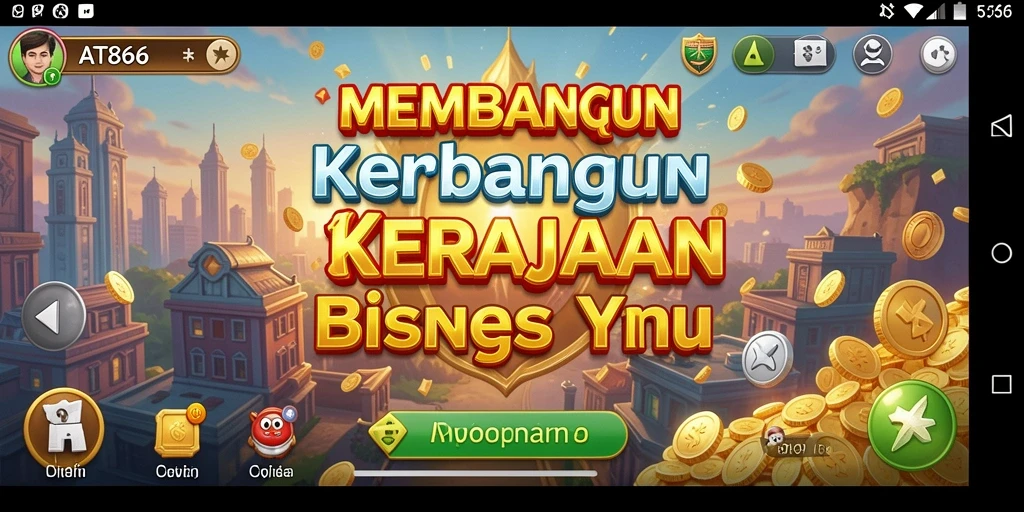 Tangkap layar gameplay menampilkan elemen manajemen dalam AT866.