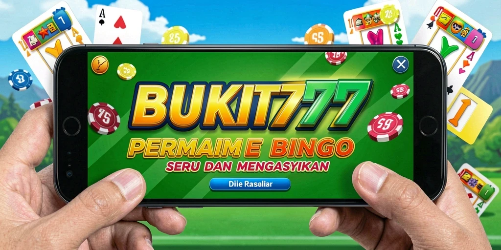 Tampilan gameplay Bingo yang menarik dalam BUKIT777.