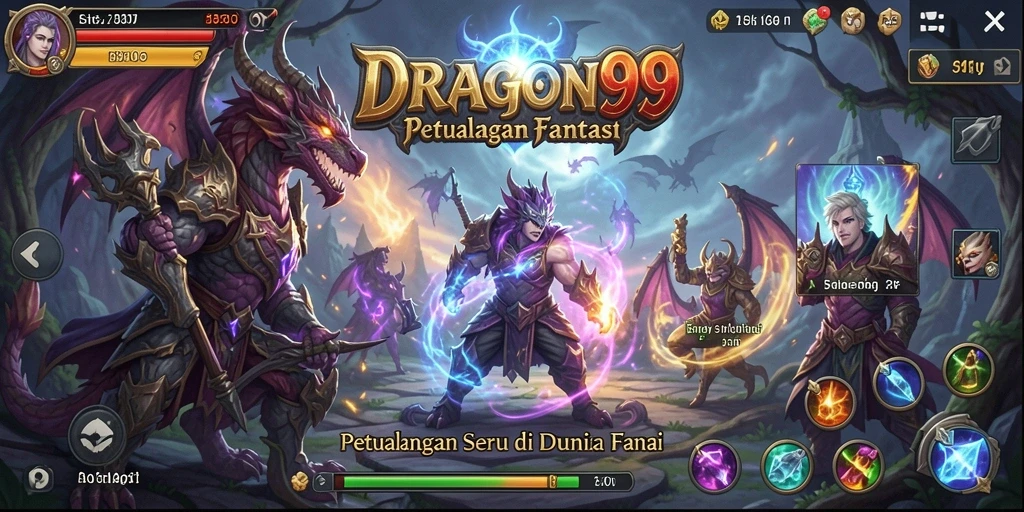 Gameplay seru dan menegangkan di DRAGON99.