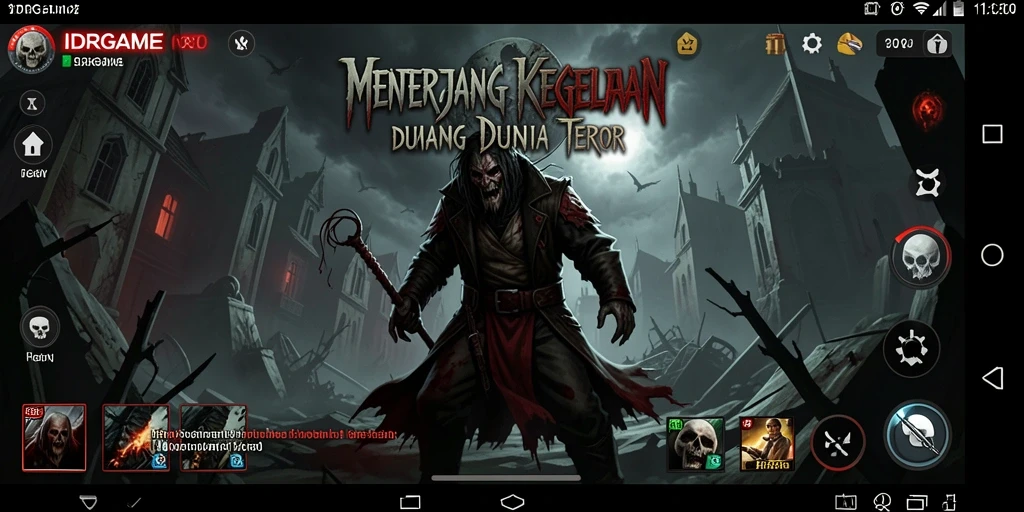Gameplay menegangkan dengan atmosfer Horror yang mencekam.