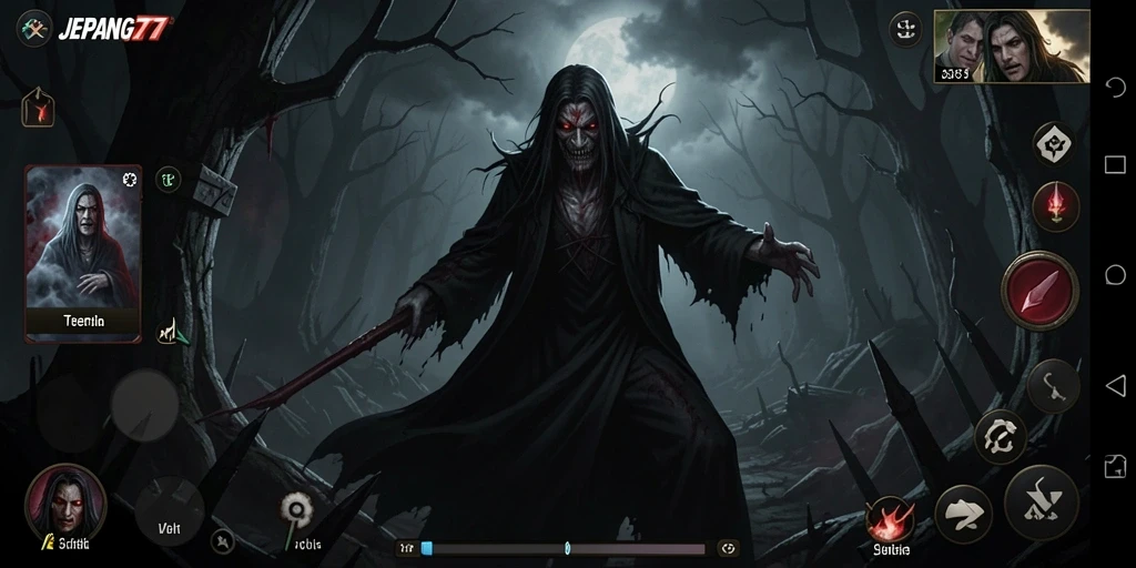 Gameplay <strong>JEPANG77</strong> yang menegangkan di lokasi angker.