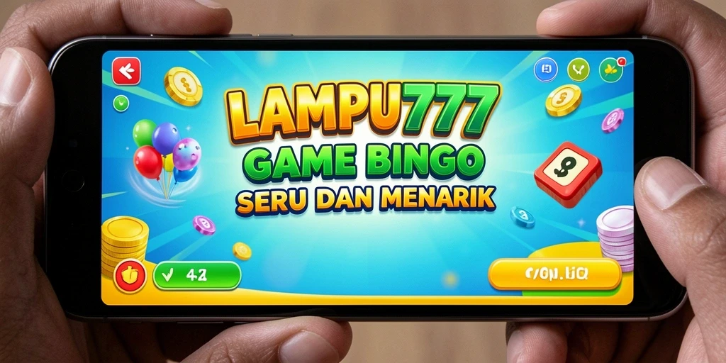 Screenshot gameplay LAMPU777 yang menampilkan suasana seru Bingo.