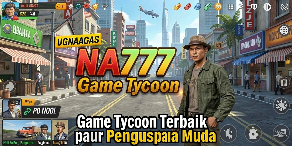 Screenshot gameplay NA777 menampilkan dinamika bisnis yang menarik.