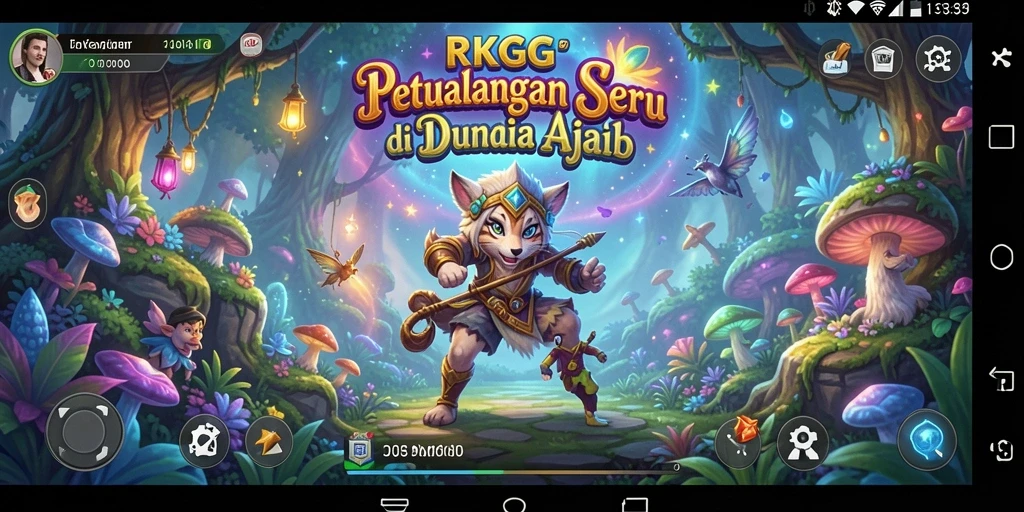 Tangkapan layar gameplay RKGG yang menampilkan petualangan menarik.