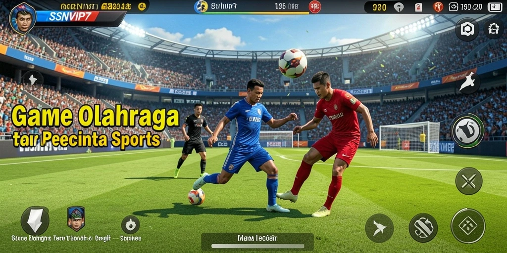 Tampilan gameplay RSNVIP7 yang menarik dan intens dalam aksi olahraga.