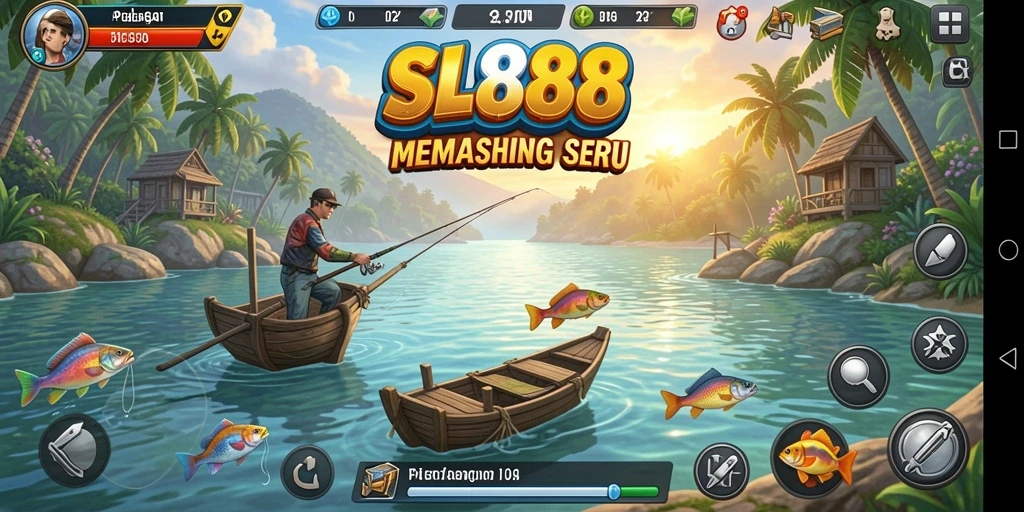 Tangkapan ikan yang beragam dalam gameplay SL888.
