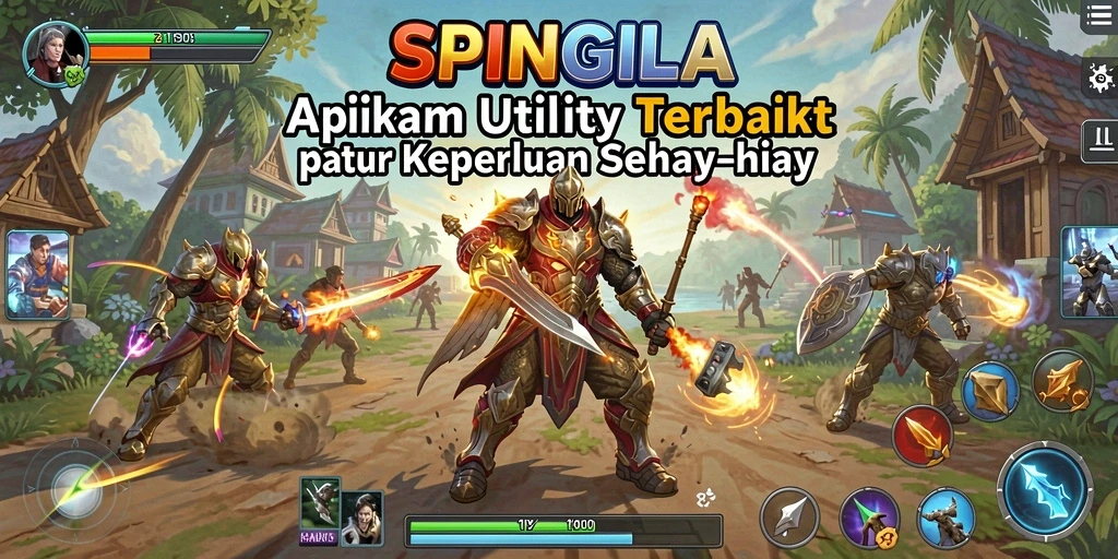 Tangkapan layar utama SPINGILA menampilkan antarmuka pengguna yang sederhana dan intuitif.